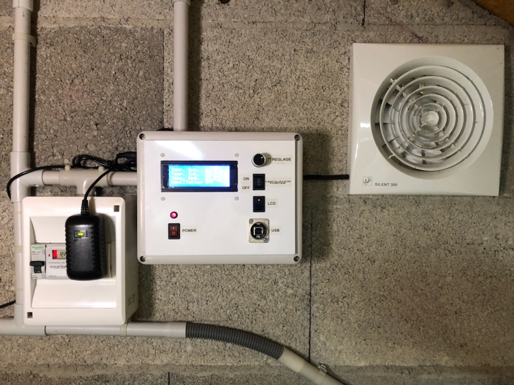 DIY - Ventilation de garage à base d'Arduino